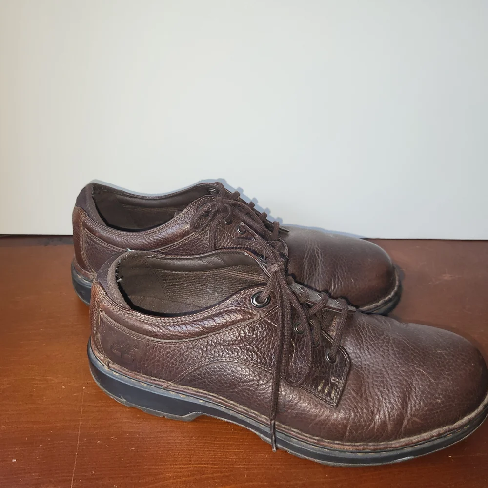 Timberland Dark Brown Leather Oxfords 10 5